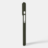 Minimale handmatige letteraanduiding Groene roze A Case-Mate iPhone Case (Achterkant / Links)