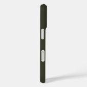 Minimale handmatige letteraanduiding Groene roze A Case-Mate iPhone Case (Achterkant / Rechts)