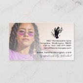 Minimale handpalen en bewegingsfase - Persoonlijke Visitekaartje (Achterkant)