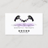 Minimale handpalen en bewegingsfase - Persoonlijke Visitekaartje (Voorkant)