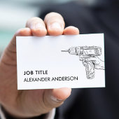 Minimale Handyman Services Tool Onderhoud Visitekaartje