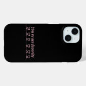 Minimale Hart Pijl Valentijn T-Shirt Case-Mate iPhone Case (Achterkant (horizontaal))