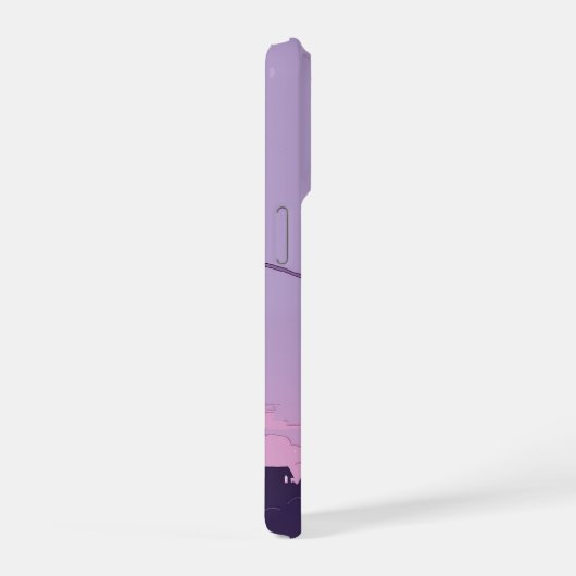 Minimale heks iPhone hoesje (Rechterkant)