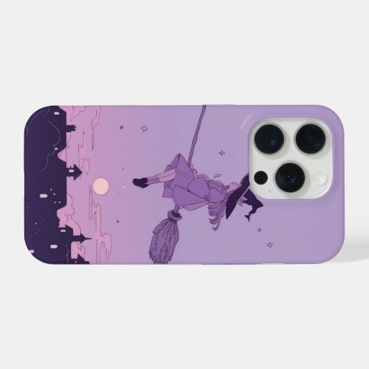 Minimale heks iPhone hoesje (Achterkant horizontaal)