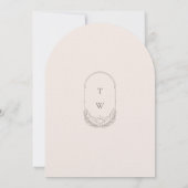 Minimale Hemelse Holistische Boho Maan & Sterren B Kaart (Achterkant)