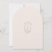 Minimale Hemelse Holistische Boho Maan & Sterren B Kaart (Achterkant)