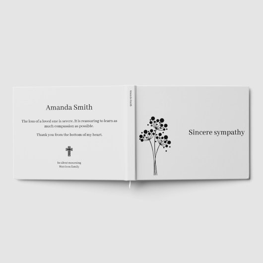 Minimale herdenking gastenboek (Volledig)