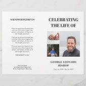 Minimale herfst van het Programma van de begrafeni (Voorkant)