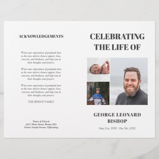 Minimale herfst van het Programma van de begrafeni (Voorkant)