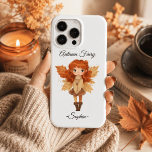 Minimale herfstelf – Gepersonaliseerd iPhone 15 Pro Max Hoesje