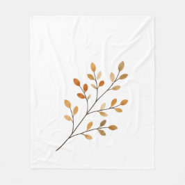 Minimale herfsttak-werpdeken fleece deken