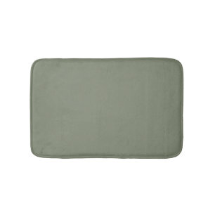 Minimale hoeveelheid groene vaste, elegante kleurs badmat