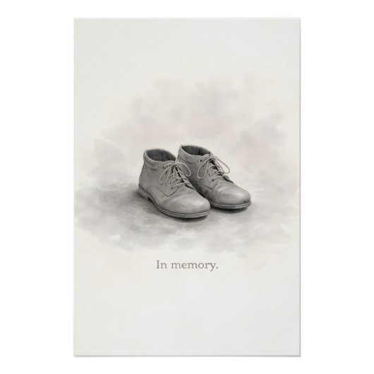 Minimale Holocaust-educatie Muurprint Perfect Poster (Voorkant)