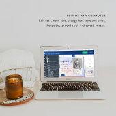 Minimale Holografische Viering van het leven Uitno Kaart