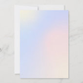 Minimale Holografische Viering van het leven Uitno Kaart (Achterkant)