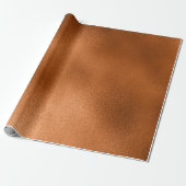 Minimale honingraathoning uit kopermetaal, Abstrac Cadeaupapier (Uitgerold)