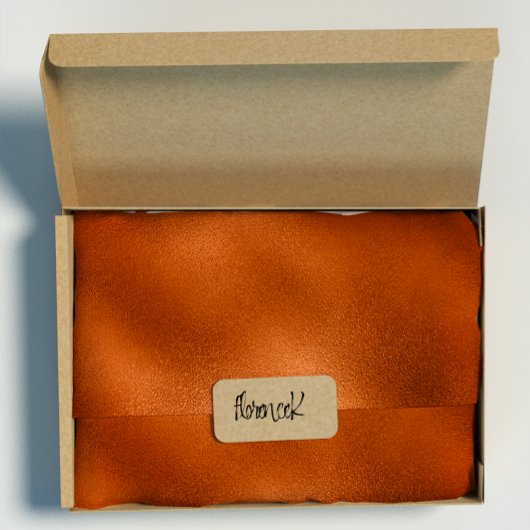 Minimale honingraathoning uit kopermetaal, Abstrac Cadeaupapier