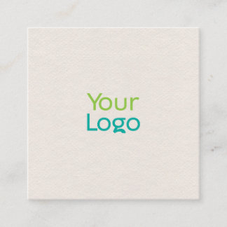 Minimale hotdogwinkel vierkante visitekaartje