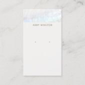 Minimale houder voor veroudering met segmentering visitekaartje (Voorkant)