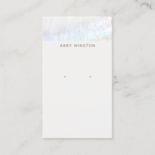 Minimale houder voor veroudering met segmentering visitekaartje (Voorkant)