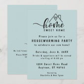 Minimale huiszoete huishouding kaart (Voorkant / Achterkant)