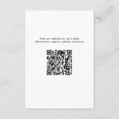 Minimale huwelijksgegevens informatiekaartje (Achterkant)