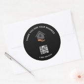 Minimale hypotheek / verzekering Bedankt sticker (Envelop)