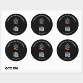 Minimale hypotheek / verzekering Bedankt sticker (Vel)