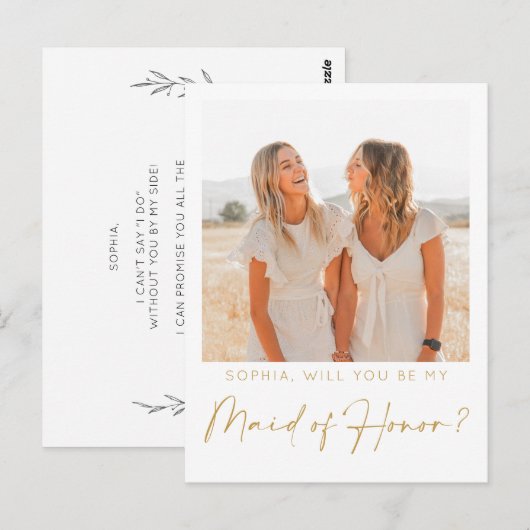 Minimale id van de Kaart van het Voorstel van de E (Voorkant / Achterkant)