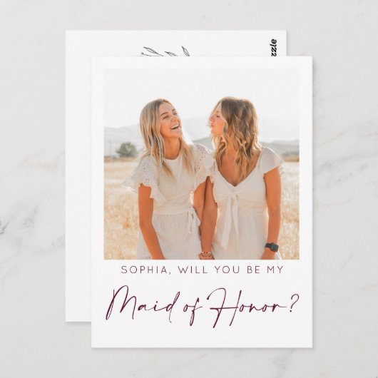 Minimale id van de Kaart van het Voorstel van de E (Voorkant / Achterkant)