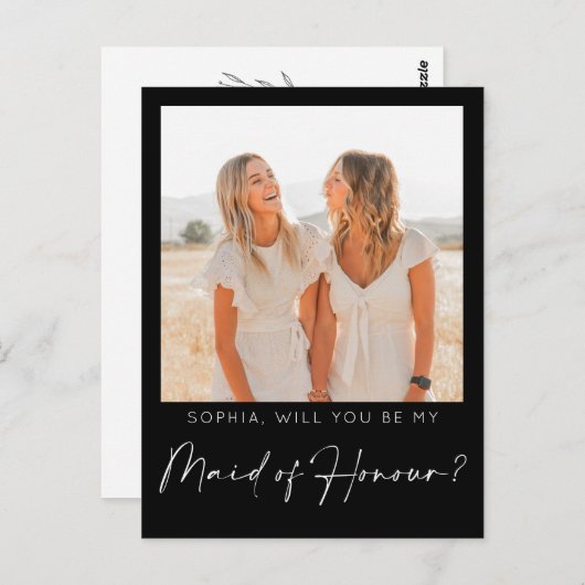 Minimale identiteitskaart van het Verhaal van het  Briefkaart (Voorkant / Achterkant)