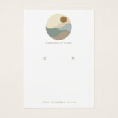 Minimale illustratie met Kaart voor oorscherm (Voorkant)