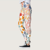 Minimale illustratie van beemdommen leggings (Links)