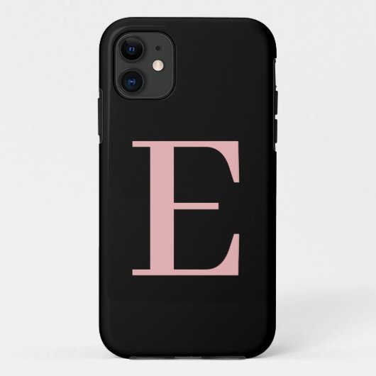 Minimale initiaal cleanline modern Case-Mate iPhone case (Achterkant)