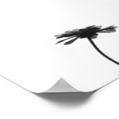 Minimale inktventilator Abstracte Florentijn in zw Poster (Hoek)