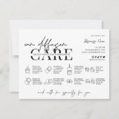 Minimale instructies voor de handmatige afhandelin bedankkaart (Voorkant)