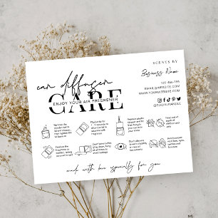 Minimale instructies voor de handmatige afhandelin bedankkaart