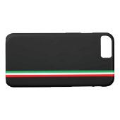 Minimale Italiaanse vlag-telefooncel Case-Mate iPhone Case (Achterkant (Horizontaal))
