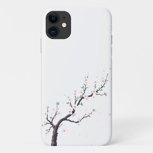 Minimale Japanse Boomtak Case-Mate iPhone Case (Achterkant)