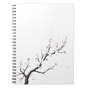 Minimale Japanse Boomtak Notitieboek