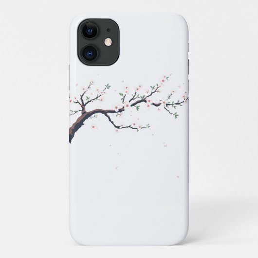 Minimale Japanse tak Case-Mate iPhone Case (Achterkant)