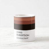 Minimale Jouw naam toevoegen Modern Koffiemok (Center)