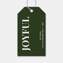 Minimale JOYFUL | Bosgroene Feestdagen