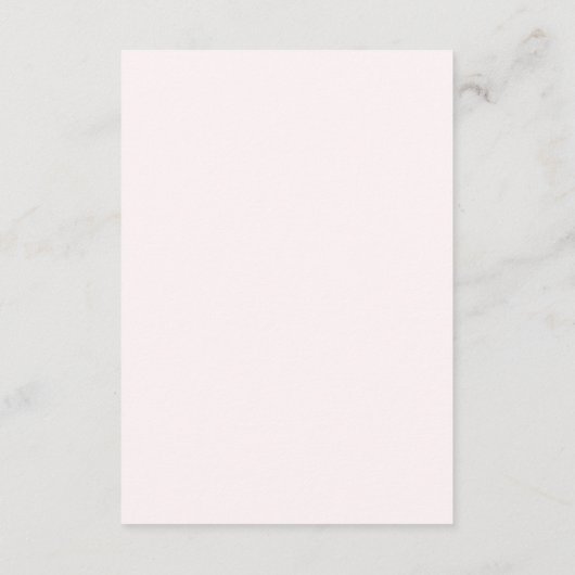 Minimale Kaart Eenvoudige roze en magenta behuizin (Achterkant)