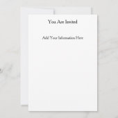 Minimale Kaart van de Gebeurtenis van de Geboorted (Achterkant)