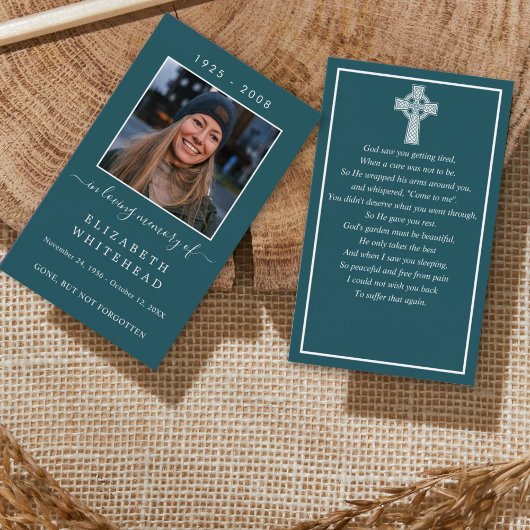 Minimale Kaart van de Schrift Celtic Prayer van de