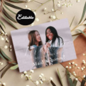 Minimale Kaart van het Bridesmaid-voorstel van de 