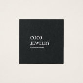 Minimale Kaart voor Abstracte Kettingen juwelen (Voorkant)