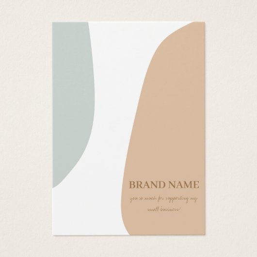 Minimale Kaart voor het weergeven van juwelen in p (Voorkant)