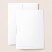 Minimale Kaart voor Kerstmis rond de cirkel | Zilv (Met envelop)